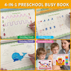 My First Human Body Anatomy Busy Book – Preschool Learning Toy for Kids 3+