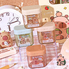 Cute Cartoon Capybara Double Hole Pencil Sharpener
