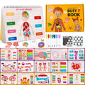 My First Human Body Anatomy Busy Book – Preschool Learning Toy for Kids 3+