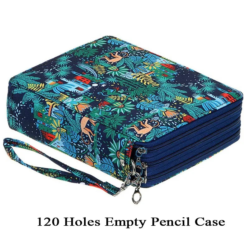 Large Capacity Multi-Slot School Pencil Case Organizer for Girls