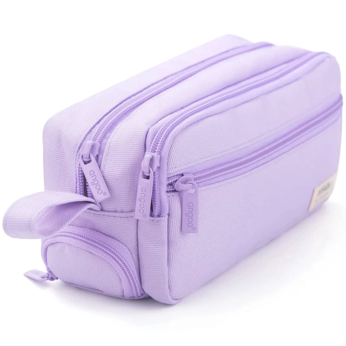 Large Capacity Multi-Compartment Zippered Pencil Pouch