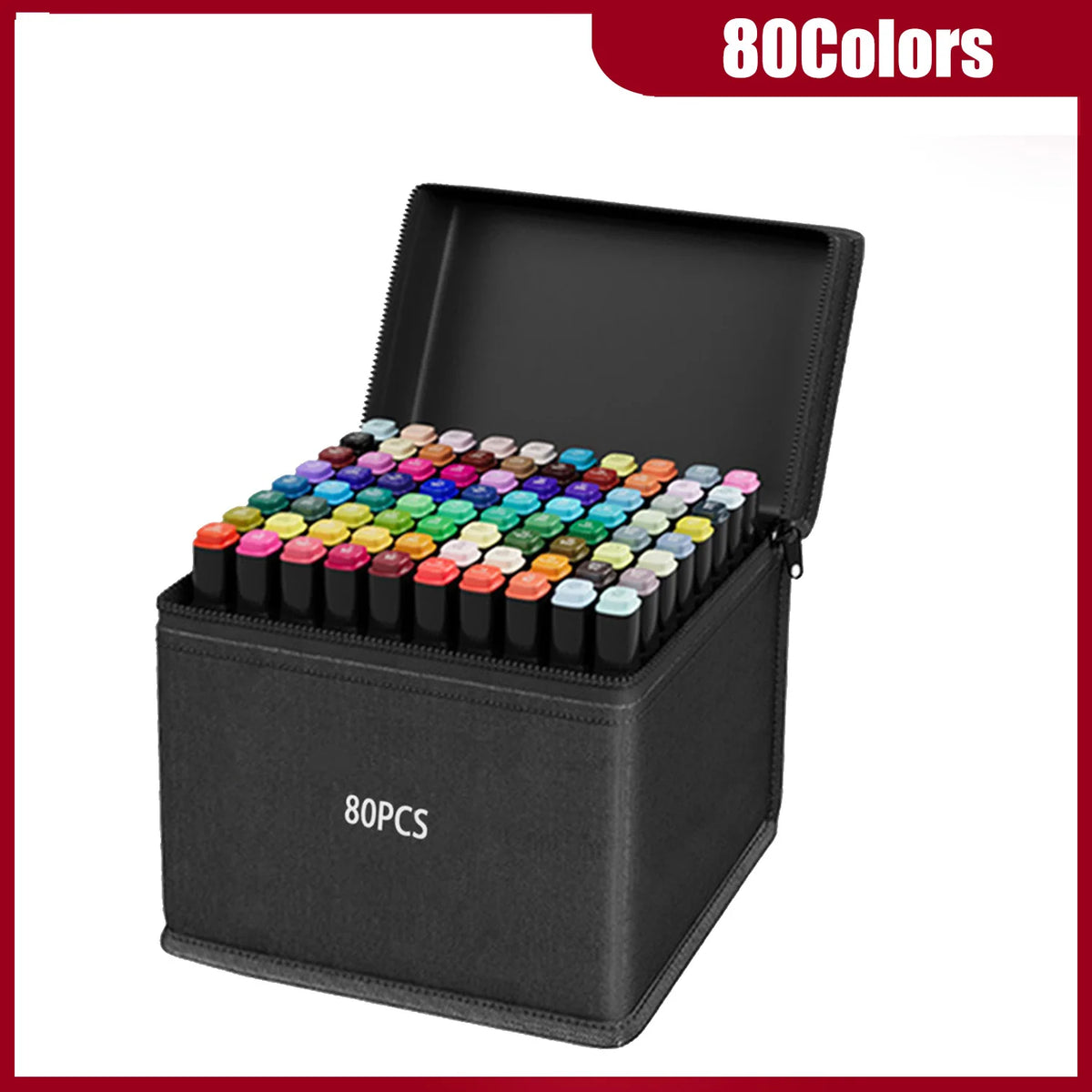 Dual Tip Alcohol Art Markers Set for Drawing & Sketching