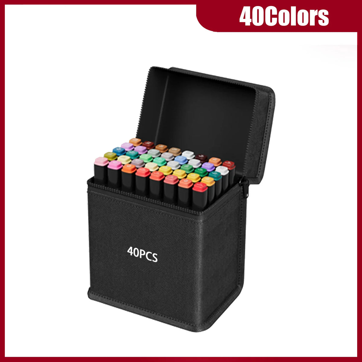 Dual Tip Alcohol Art Markers Set for Drawing & Sketching