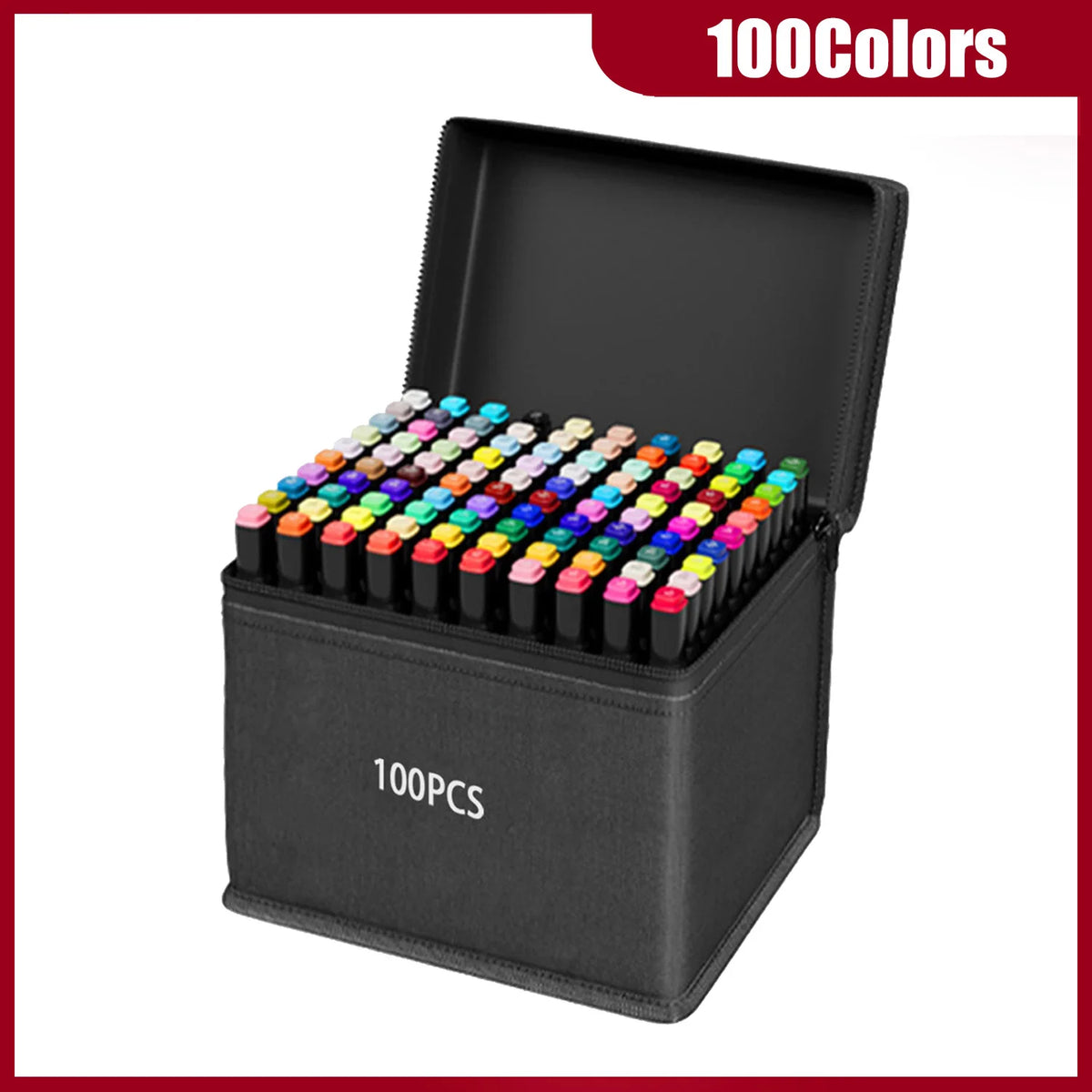 Dual Tip Alcohol Art Markers Set for Drawing & Sketching