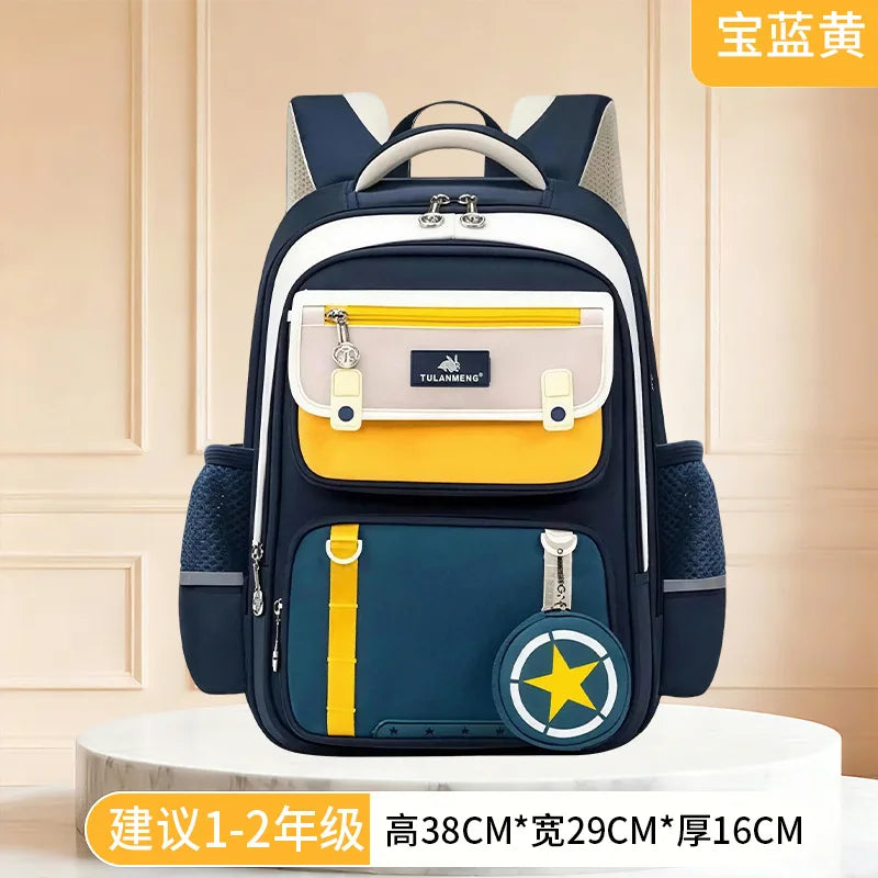 Waterproof Orthopedic Primary School Backpack