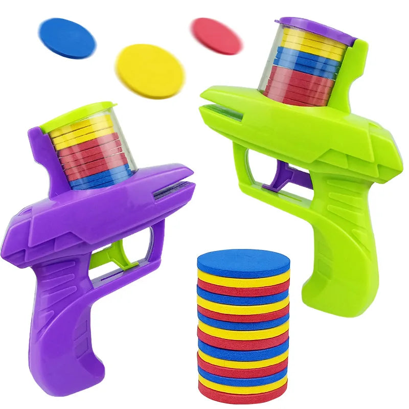 Handheld Foam Disc Launcher Toy for Kids