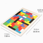 Montessori Colorful Wooden Tangram Puzzle