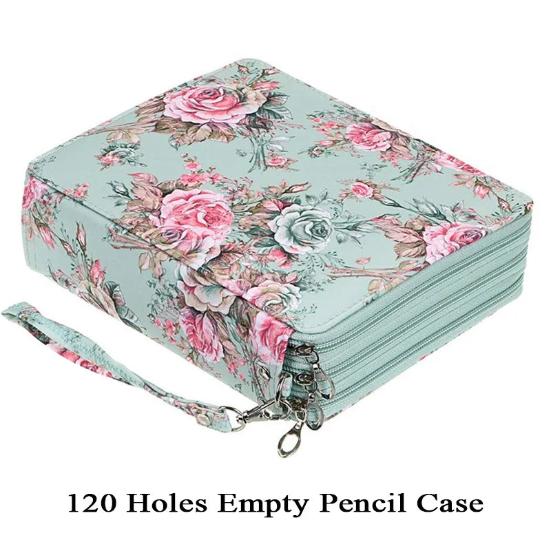 Large Capacity Multi-Slot School Pencil Case Organizer for Girls