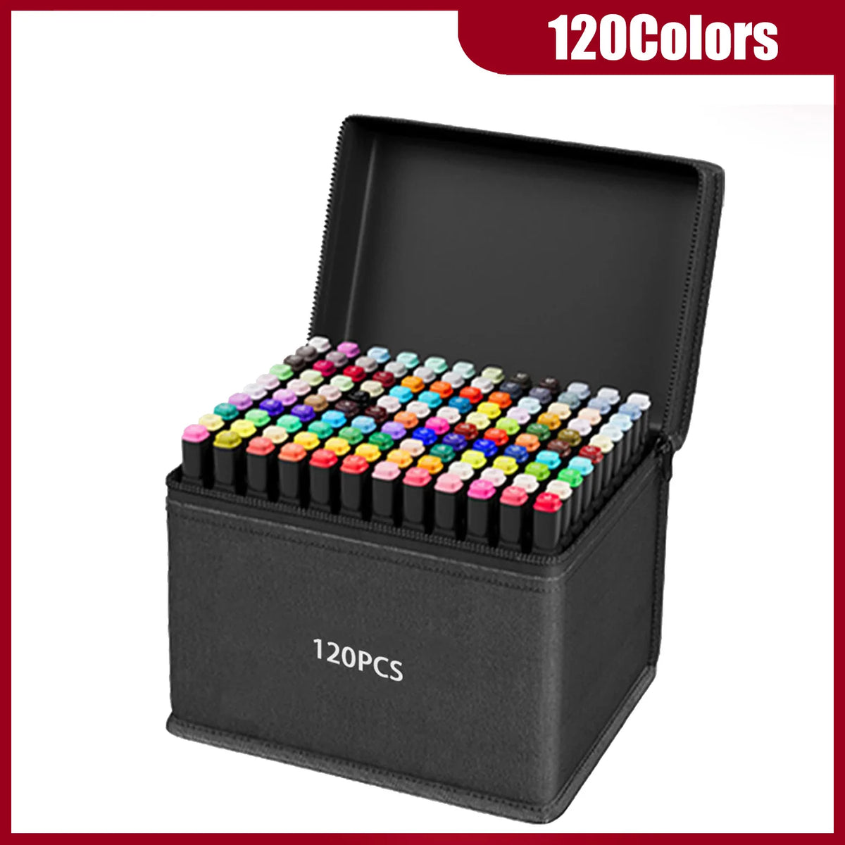 Dual Tip Alcohol Art Markers Set for Drawing & Sketching