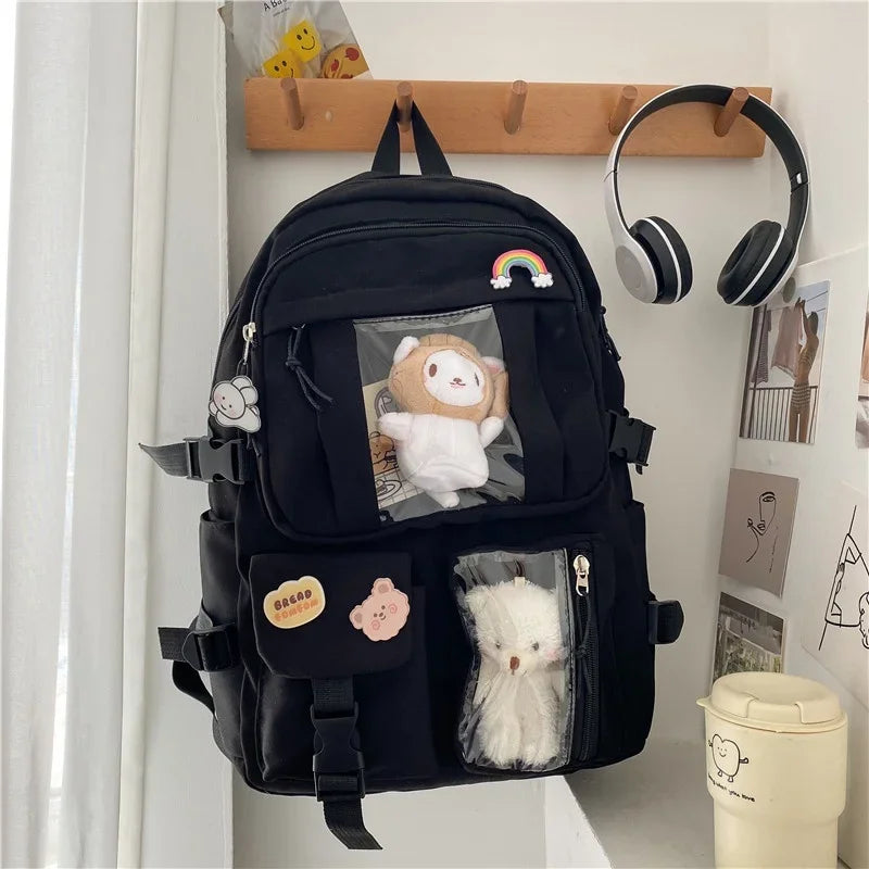 Cute Large Capacity School Backpack for Girls