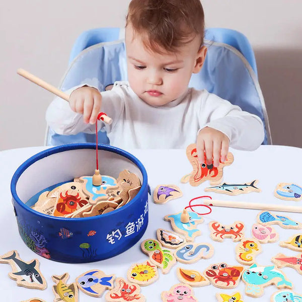 Under the Sea Wooden Fishing Toy