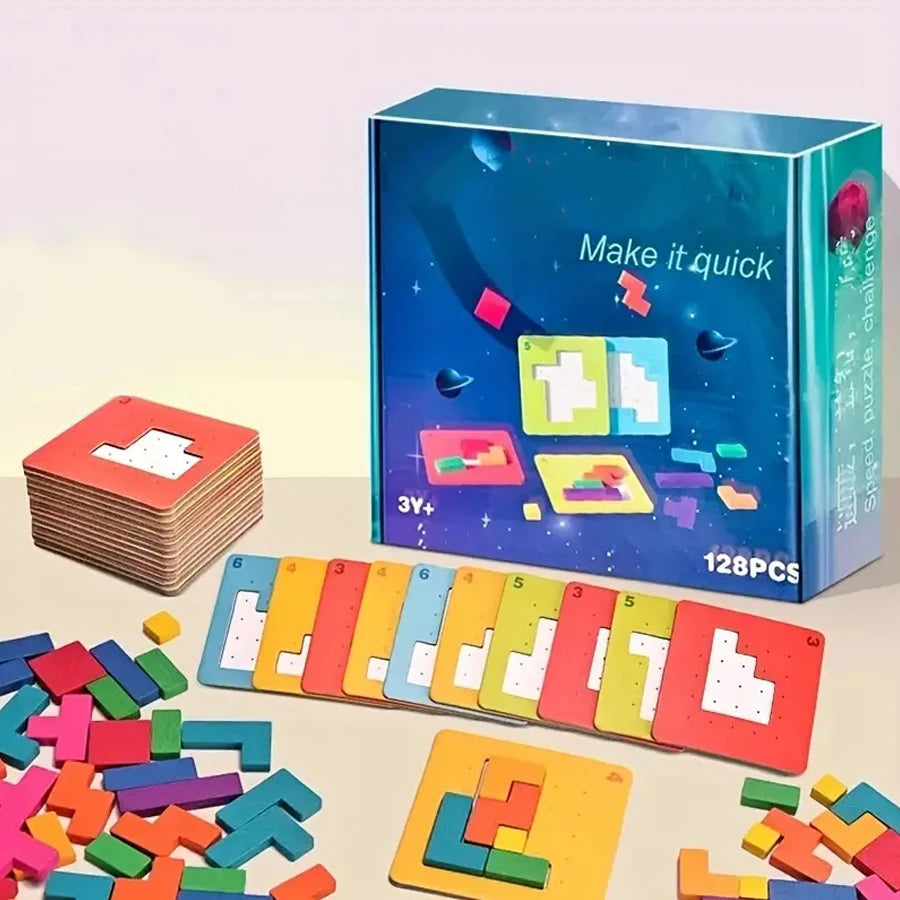 2-in-1 Matching Letter Spelling & Early Math Game for Kids