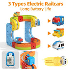 DIY Electronic Kids Magic Train Building Blocks