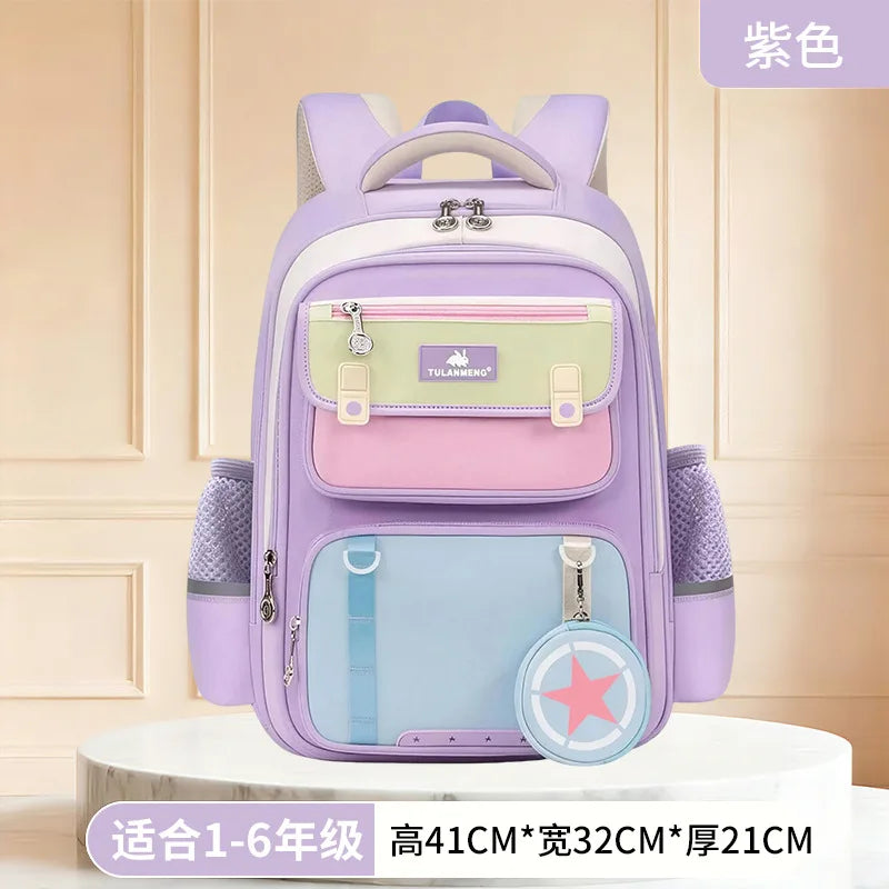 Waterproof Orthopedic Primary School Backpack
