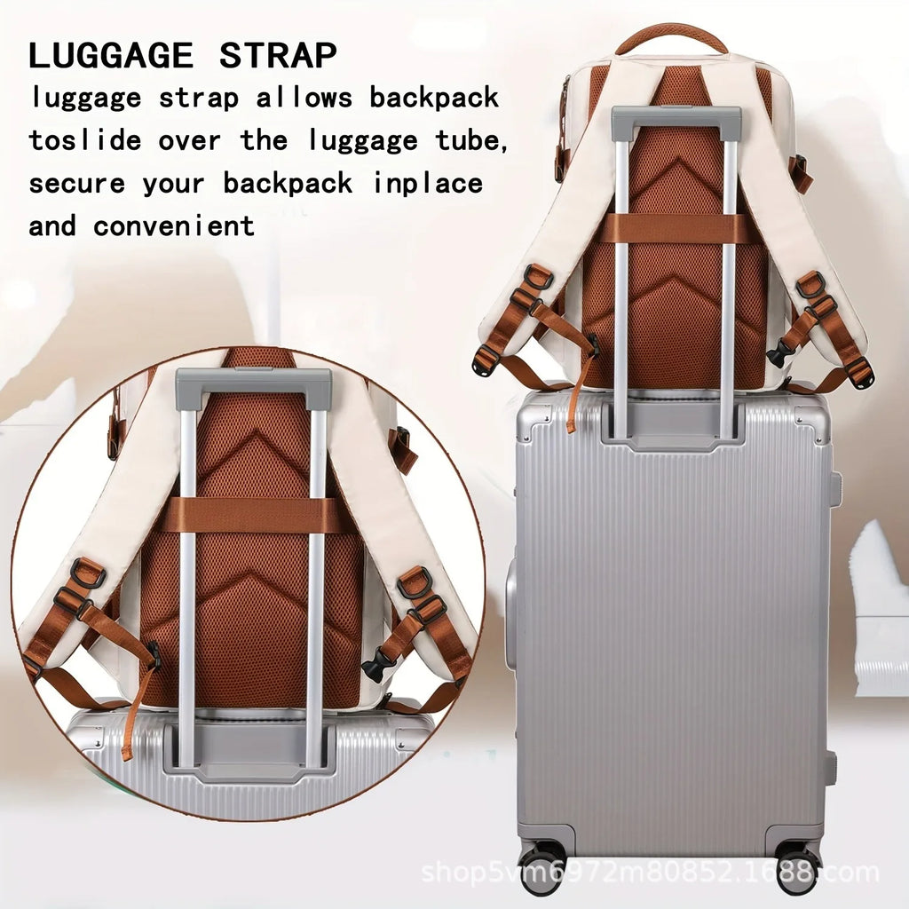 Expandable Business & Travel Laptop Backpack for Men and Women