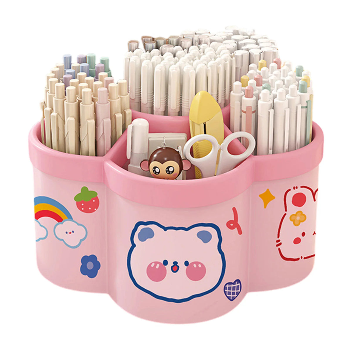 360° Rotating Desk Organizer & Pen Holder