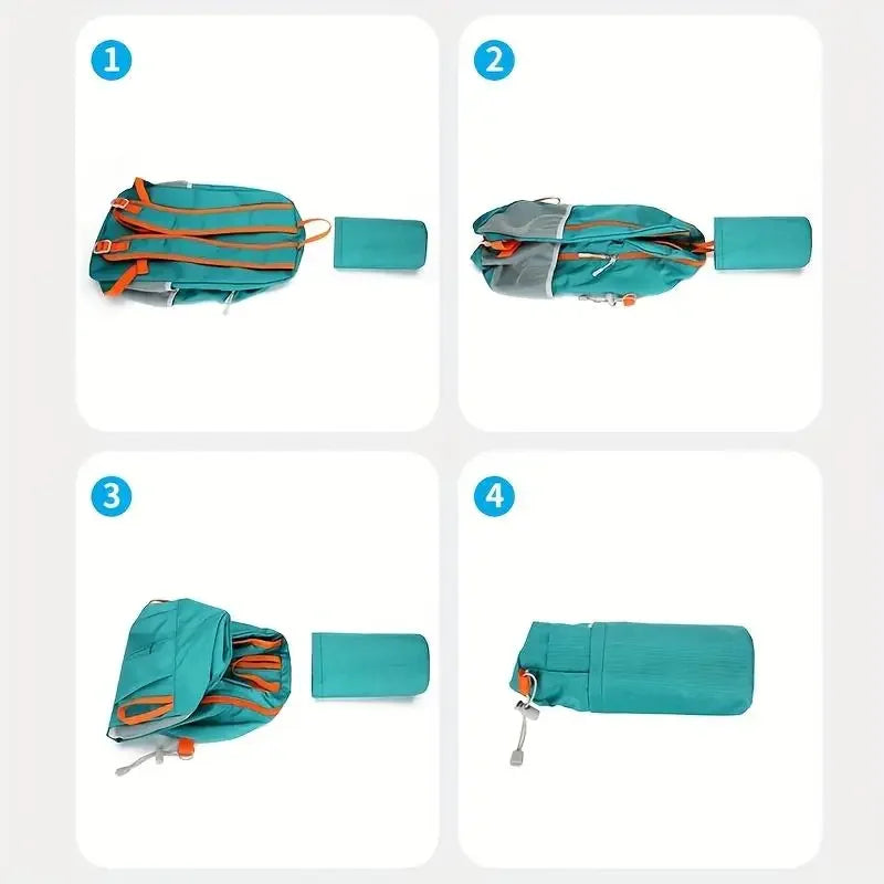 Foldable Hiking & Travel Backpack 30L
