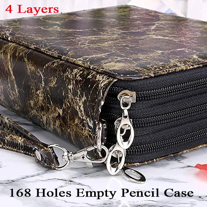 Large Capacity Multi-Slot School Pencil Case Organizer for Girls