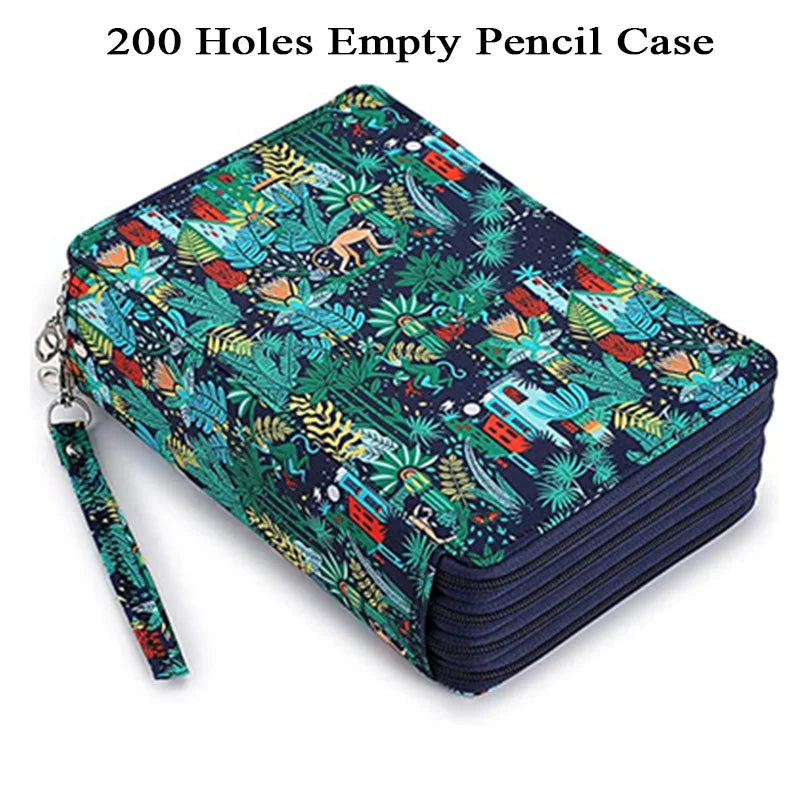 Large Capacity Multi-Slot School Pencil Case Organizer for Girls