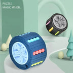 Magical Bean Rotate & Slide Puzzle: 3D Cylinder Fidget Toy