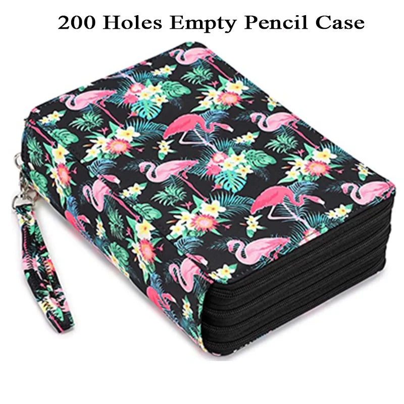 Large Capacity Multi-Slot School Pencil Case Organizer for Girls