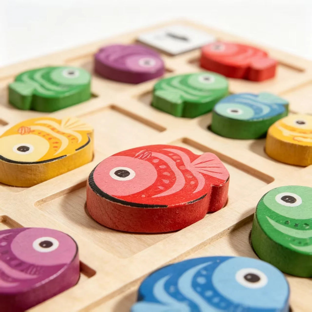 Montessori Wooden Logical Thinking Battle Board