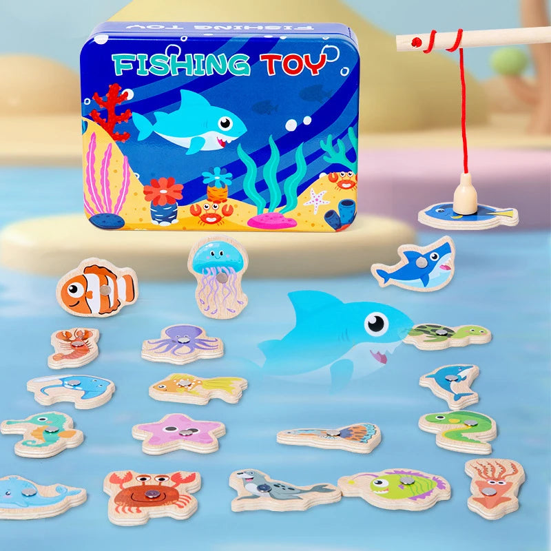 Under the Sea Wooden Fishing Toy