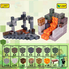 Mine World Magnetic Building Blocks | Kids STEM Magnet Cube Set