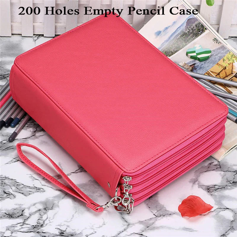Large Capacity Multi-Slot School Pencil Case Organizer for Girls