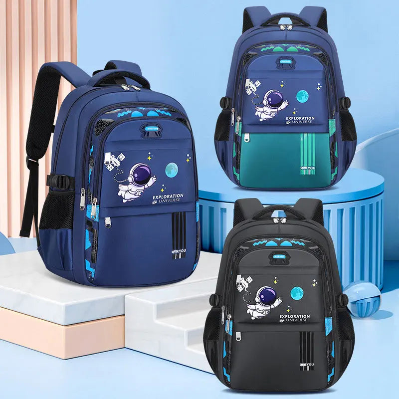 Waterproof Astronaut School Backpack for Boys