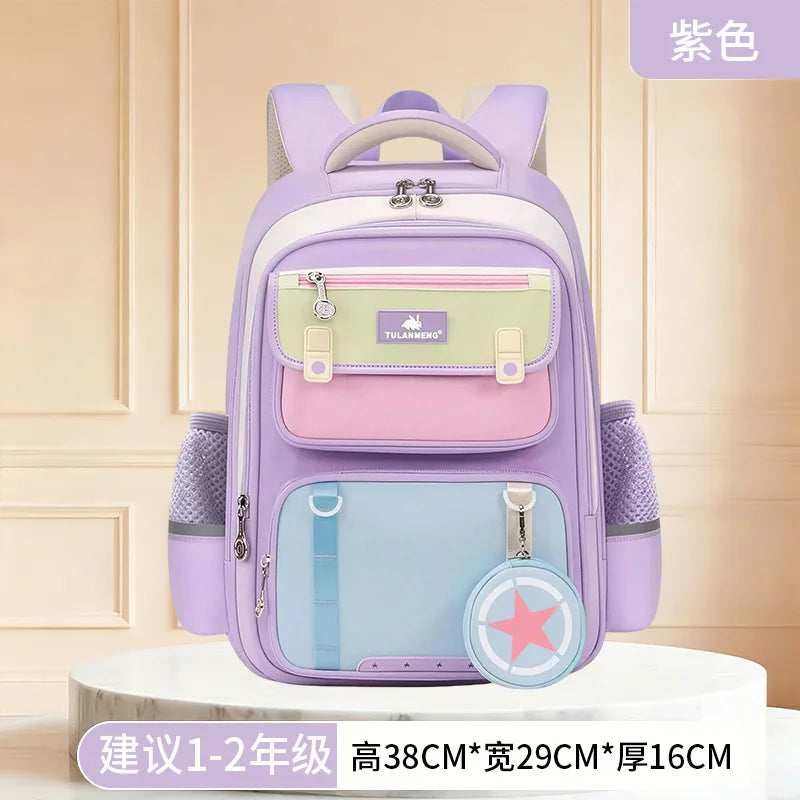 Waterproof Orthopedic Primary School Backpack