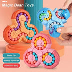 6-Sided Rotating Magic Bean Puzzle
