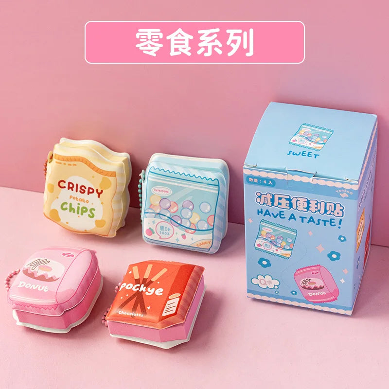 3D Decompression Sticky Notes Pad for Stress Relief