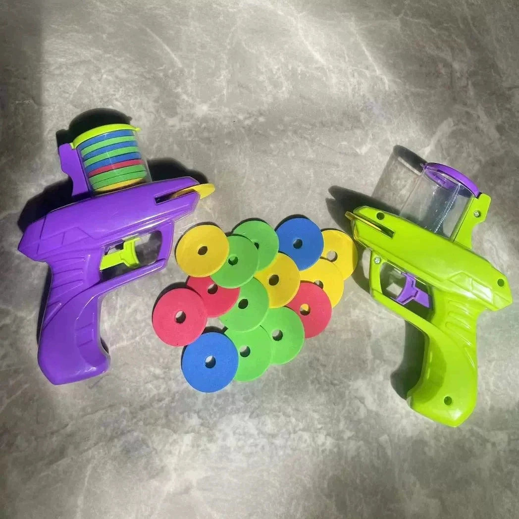Handheld Foam Disc Launcher Toy for Kids