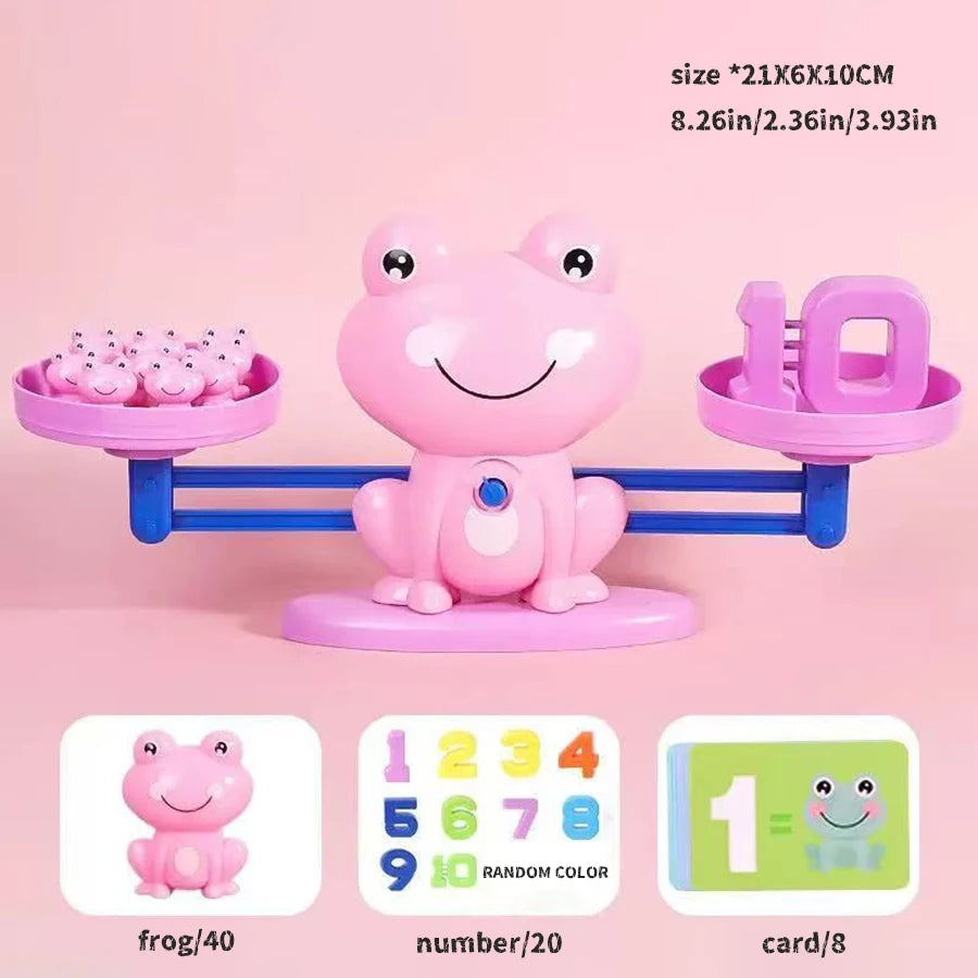 Frog Balance Math Scale Toy