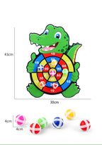 Montessori Safety Dart Board Game for Kids – Indoor Sports Toy (Ages 3-7)