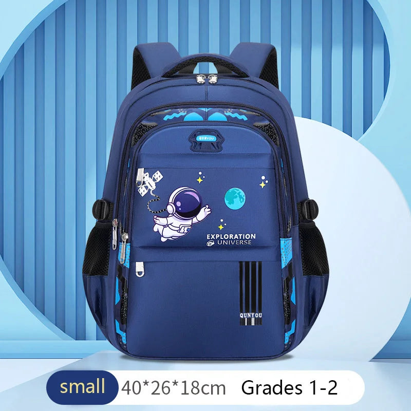 Waterproof Astronaut School Backpack for Boys